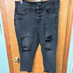 Judy Blue size 20W skinny fit Capris never worn